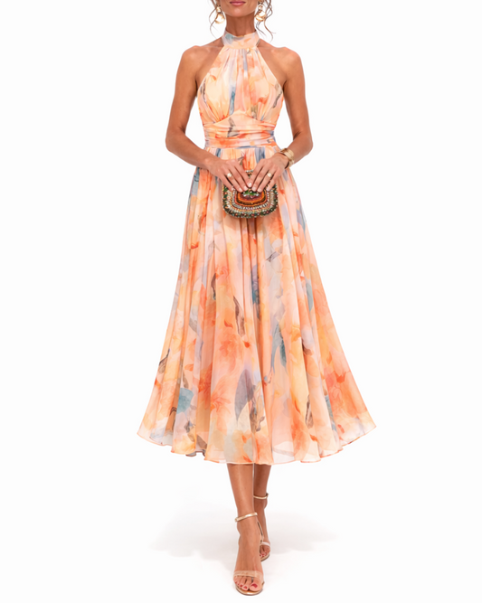 Merel - Elegante Bloemenjurk
