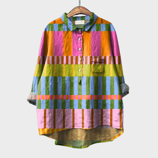 Daisy - Kleurrijke Zomerblouse