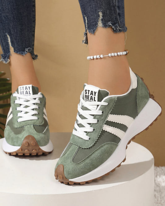 Elise - 'Stay Real' Comfort Sneakers