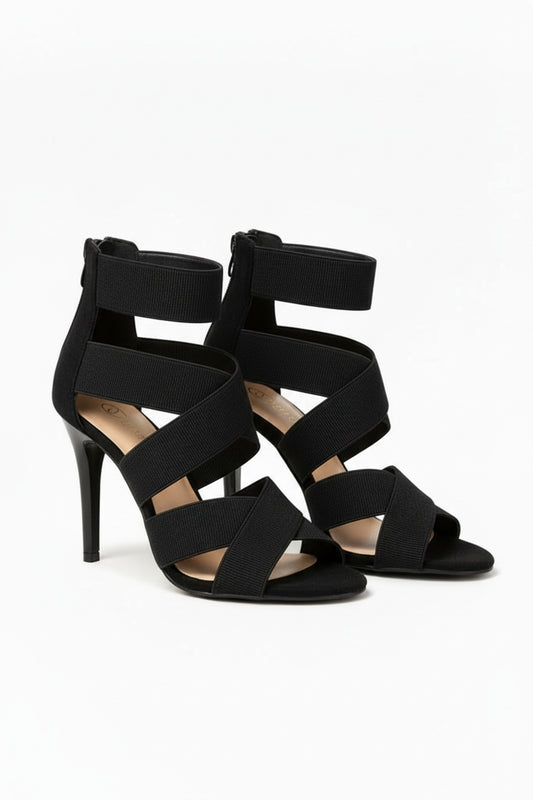 Madelief - Elastische Hak Sandalen