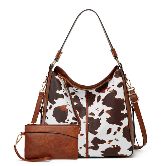 Lana - Vegan Hobo Handtas met print + GRATIS portemonnee
