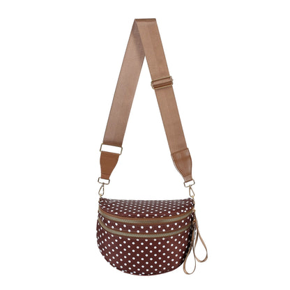 Polka Dot Brown