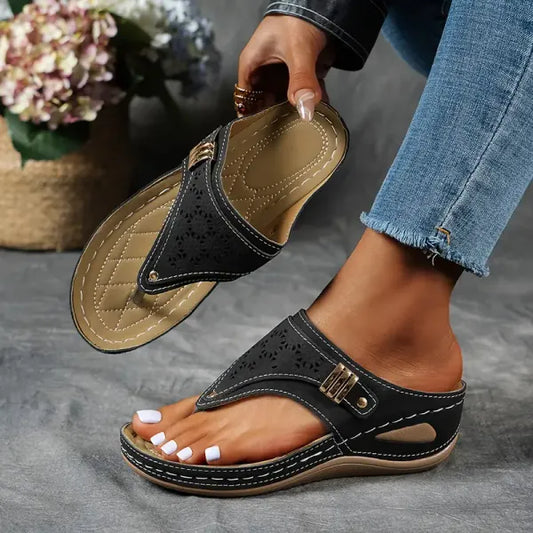 Hanne - Kleurrijke Comfort Sandalen